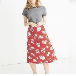 Madewell Daisy Society Side Button Skirt